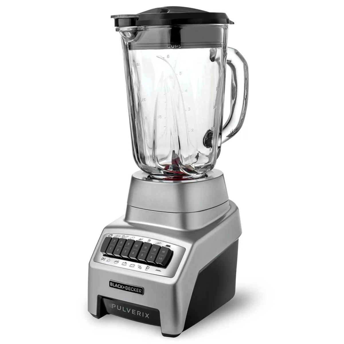 BLACK+DECKER - Licuadora Electrica 700W Jarra Vidrio Bl1140ms Black+decker