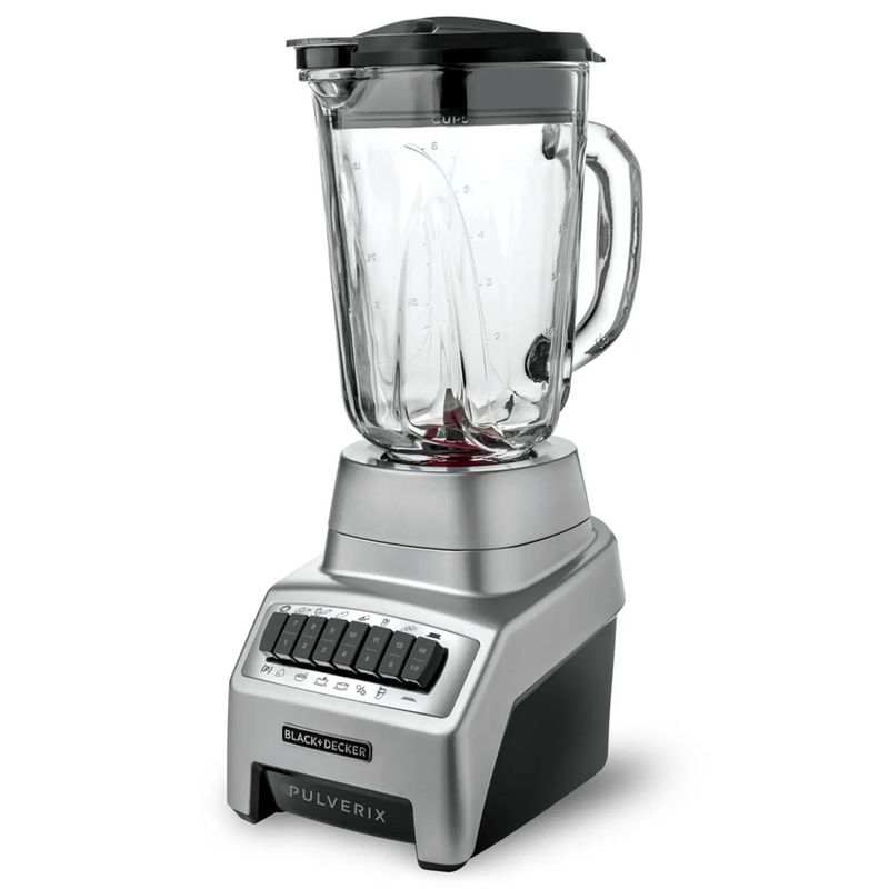 GENERICO - Licuadora Electrica 700W Jarra Vidrio Bl1140ms Black+decker