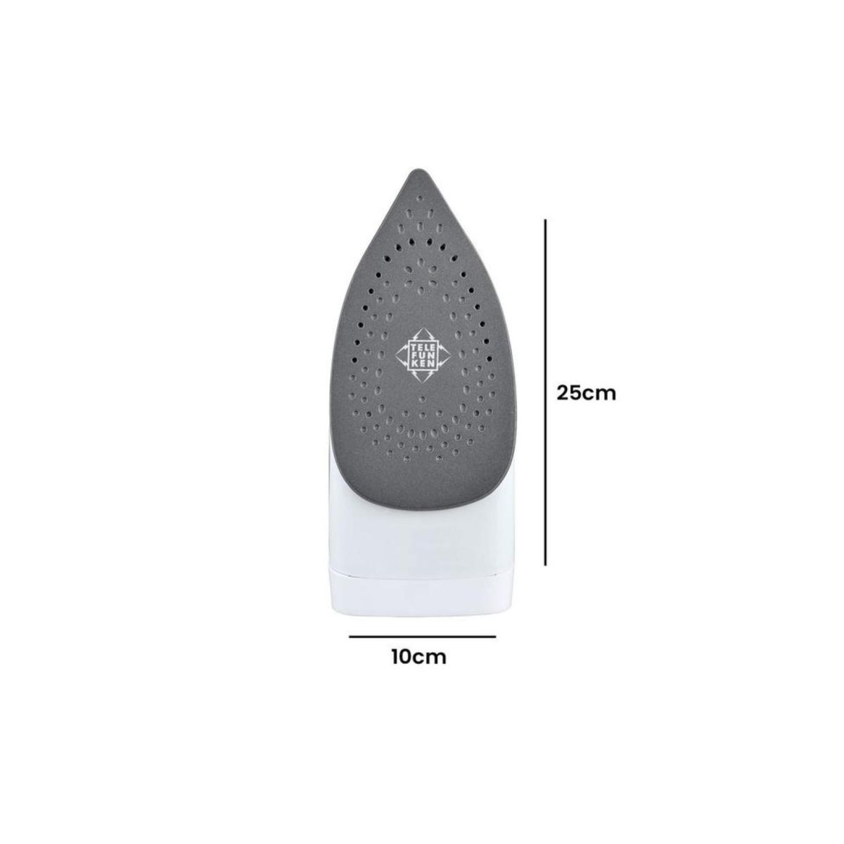 TELEFUNKEN - Plancha A Vapor 1200W 210ml Celeste Steampro 1200 Telefunken