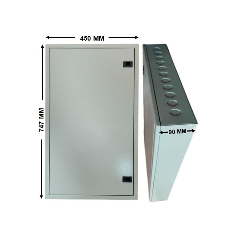 GENERICO - Tablero Metalico Sobrepuesto 72 Modulos IP41 Ral7032