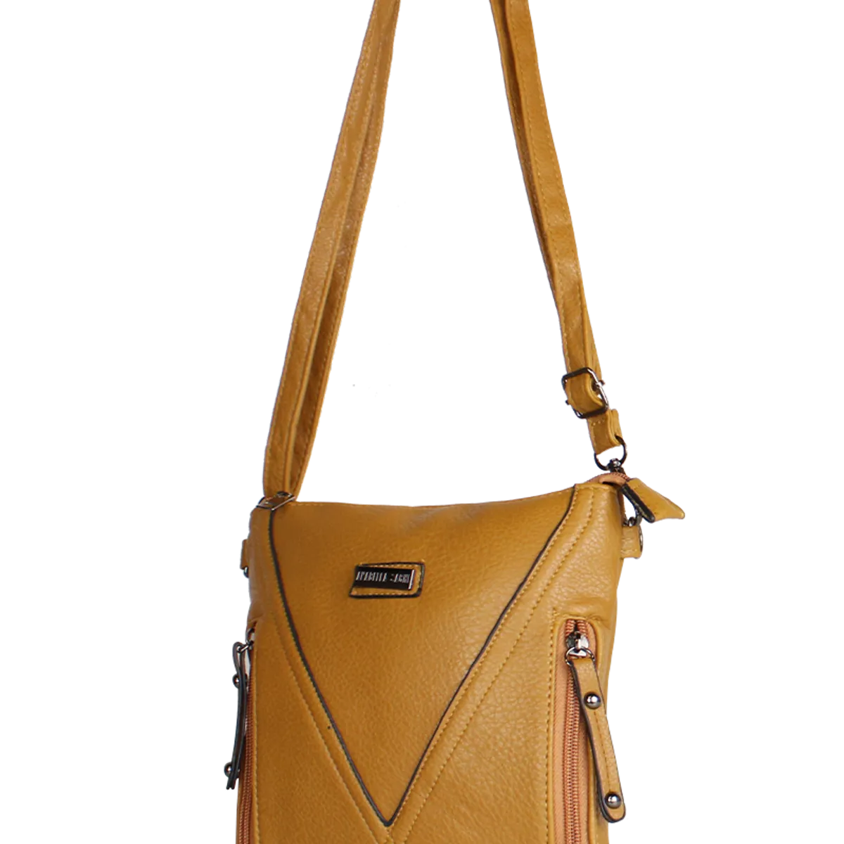 ANABELLA SACHI - Cartera bandolera Pascal camel Anabella Sachi