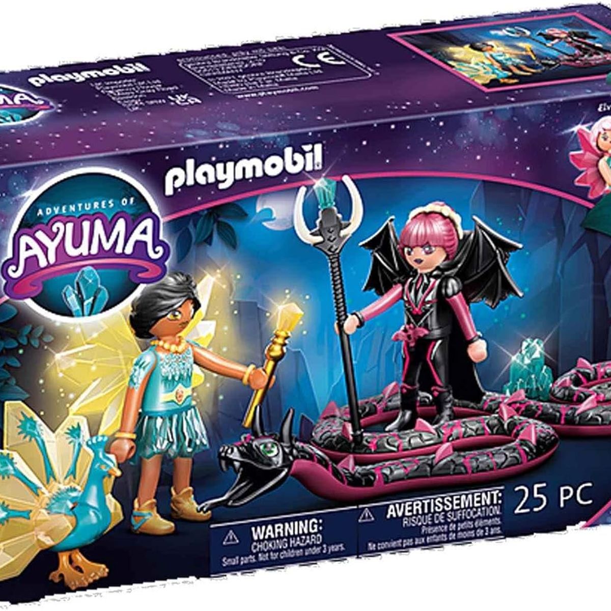 PLAYMOBIL - PLAYMOBIL Crystal Fairy And Bat Fairy Soul Animals PM70803