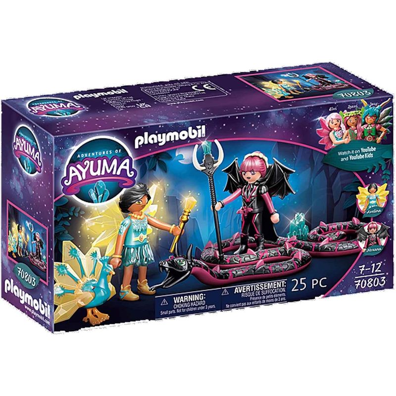 PLAYMOBIL - PLAYMOBIL Crystal Fairy And Bat Fairy Soul Animals PM70803