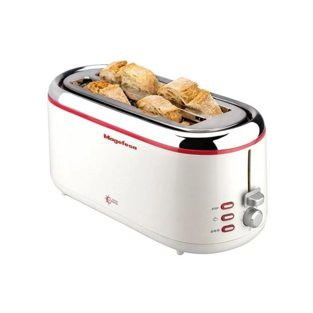 MAGEFESA - Tostador De Pan Electrico 1300W 4 Panes mgf3335 Magefesa