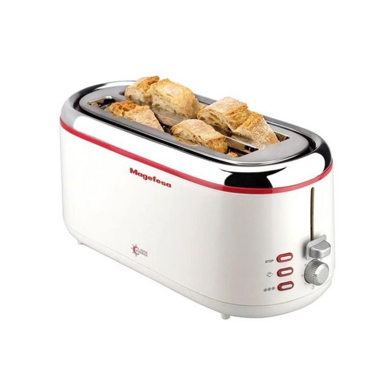 MAGEFESA - Tostador De Pan Electrico 1300W 4 Panes mgf3335 Magefesa