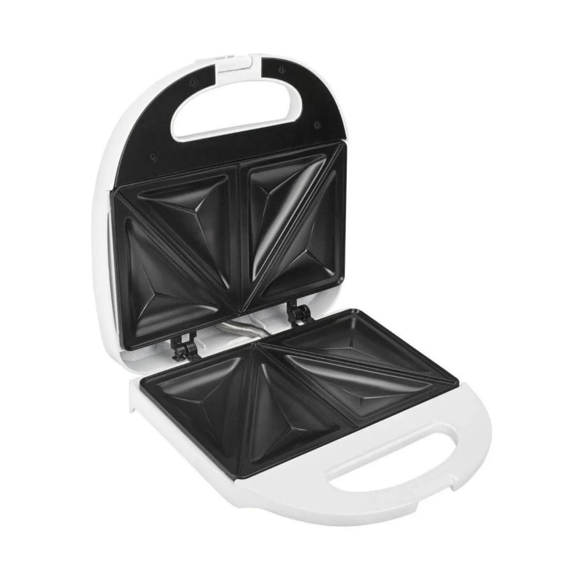 MAGEFESA - Sandwichera Electrica 820W 2 Panes Blanco MGF3180 Magefesa