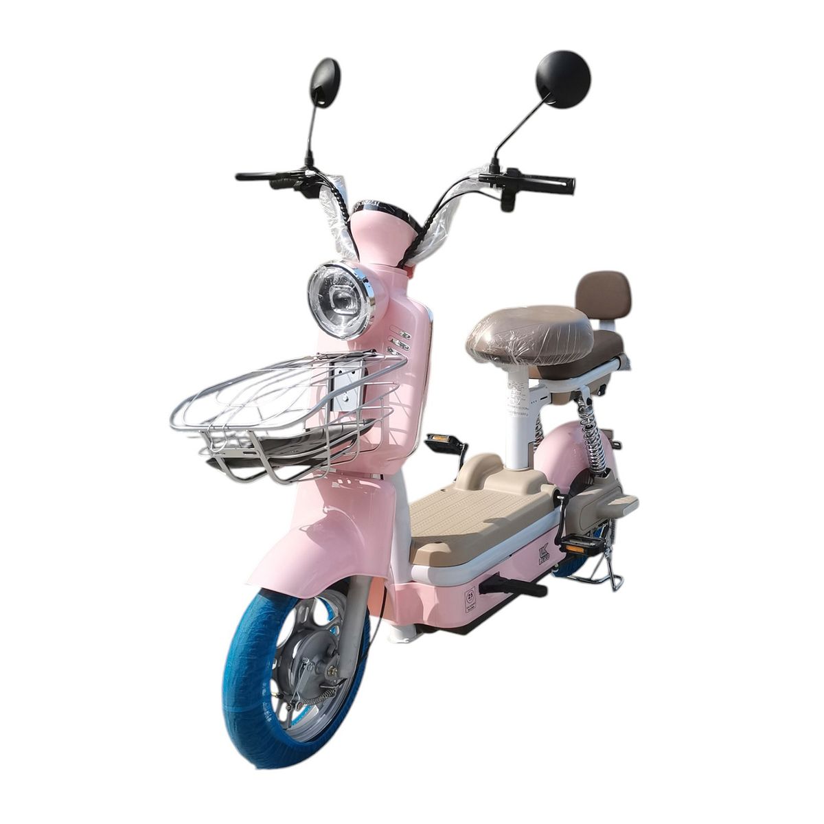LEKO - Bicimoto Eléctrica LEKO Modelo LY-MK Color ROSADO