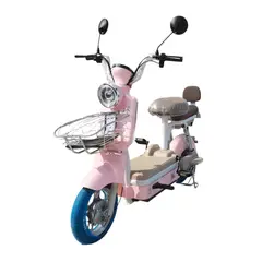 LEKO - Bicimoto Eléctrica Modelo LY-MK Color ROSADO