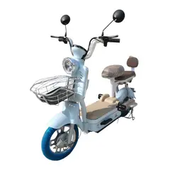 LEKO - Bicimoto Eléctrica Modelo LY-MK Color AZUL