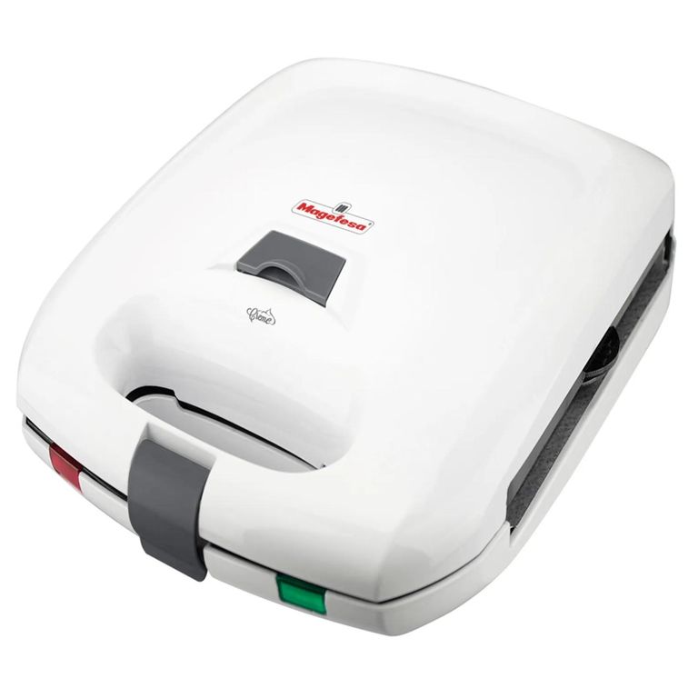 MAGEFESA Waflera Electrica 1200W 4 Waffles Blanco MGF8212
