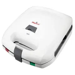 MAGEFESA - Waflera Electrica 1200W 4 Waffles Blanco MGF8212