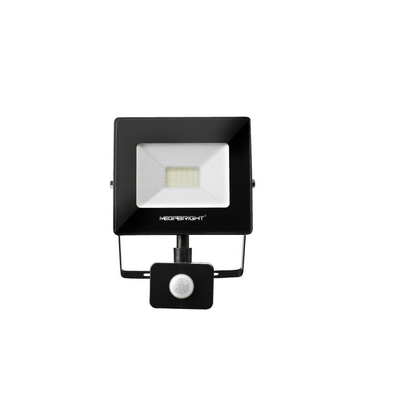 MEGABRIGHT - PROYECTOR LED 10 WATT 6000K TELCO FLAT C/SENSOR