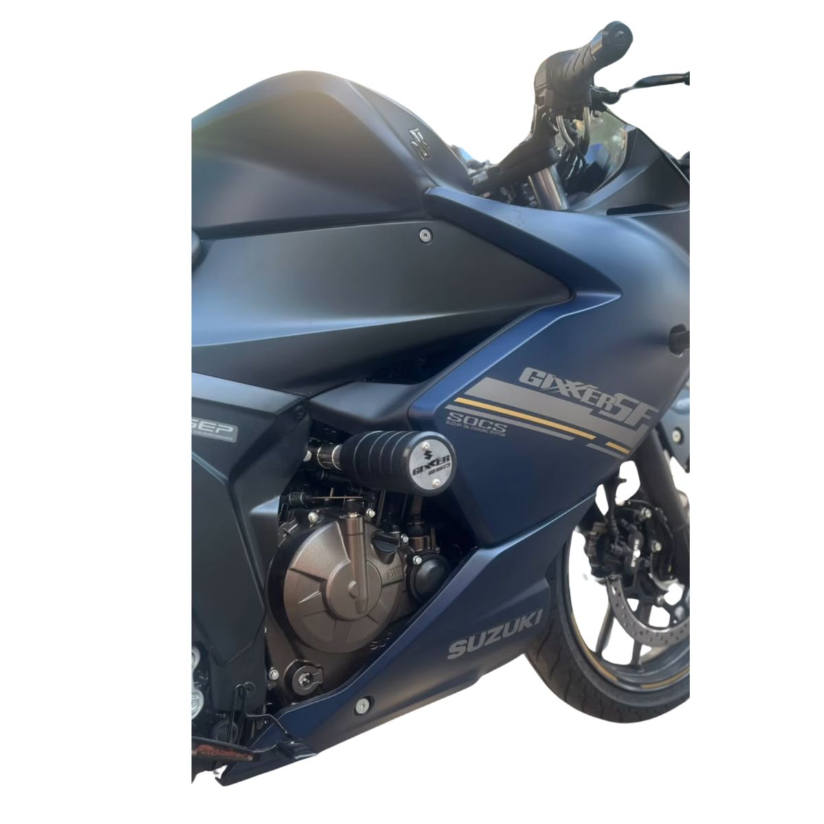 GENERICO - Slider Tope caida Suzuki Gixxer 250 SF ( Carenada)