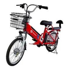 LEKO - Bicicleta Eléctrica Modelo EB2 Color ROJO
