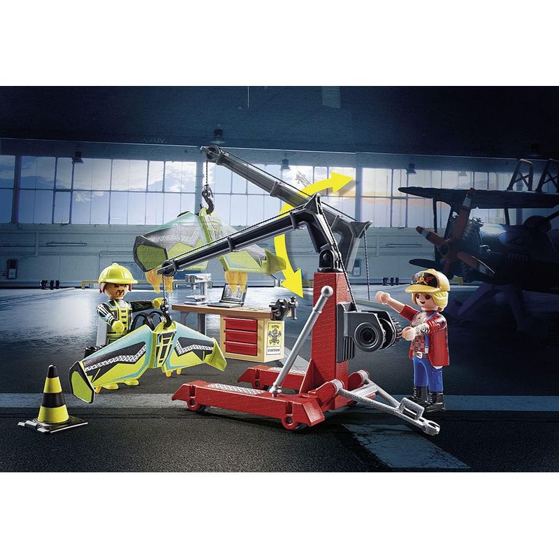 PLAYMOBIL - PLAYMOBIL AIR STUNT SHOW SERVICE STATION PM70834