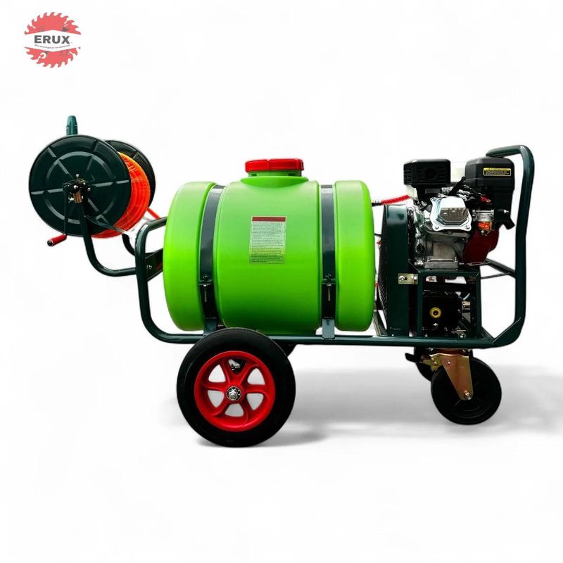 GENERICO - Carretilla Fumigadora / pulverizadora 500 Psi Motor 6.5Hp