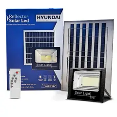 HYUNDAI LIGHTING - Foco Reflector Solar Interior Y Exterior 200wp8-200 - Blanco
