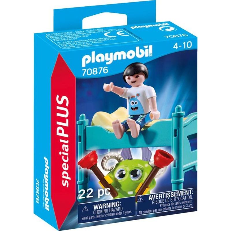 PLAYMOBIL - PLAYMOBIL NIÑO CON MONSTRUOS PM70876