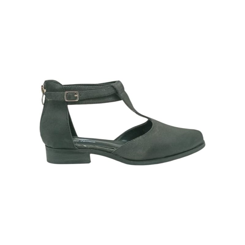 HERIEL - Zapato Negro Bajo Mujer