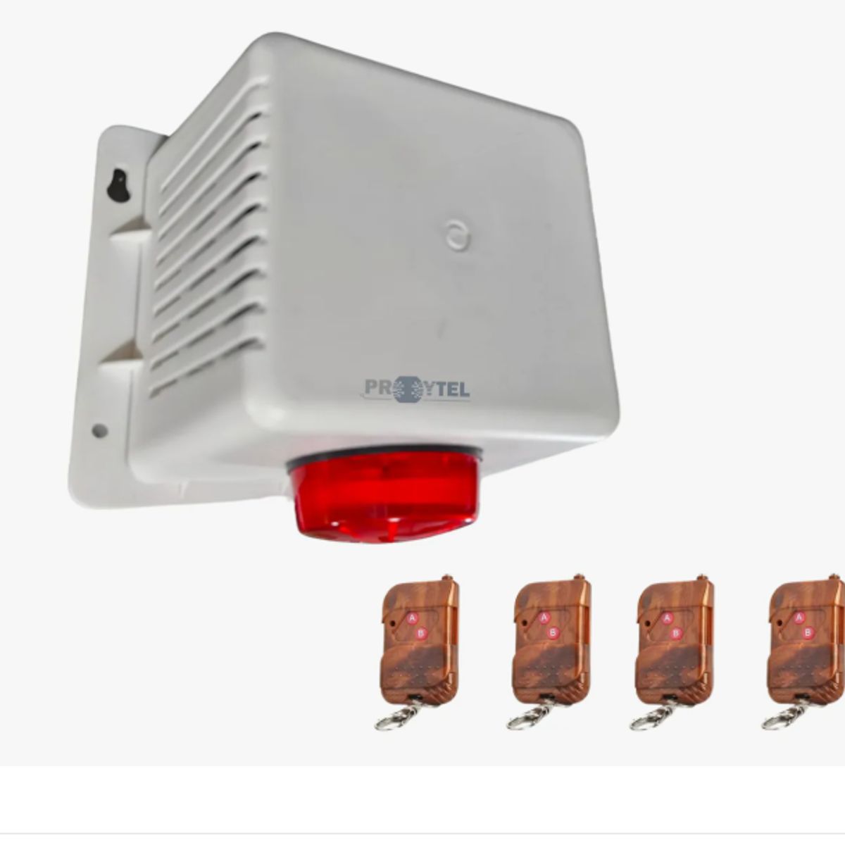 GENERICO - KIT BOTON DE PANICO + 4 CONTROLES