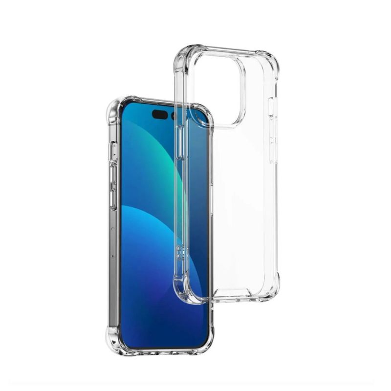 GENERICO - CARCASA COMPATIBLE CON IPHONE 15 PRO TRANSPARENTE