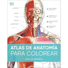 Dk - Atlas De Anatomia Para Colorear