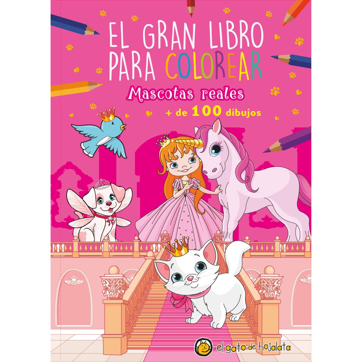 EL GATO DE HOJALATA - El Gran Libro Para Colorear Mascotas Reales