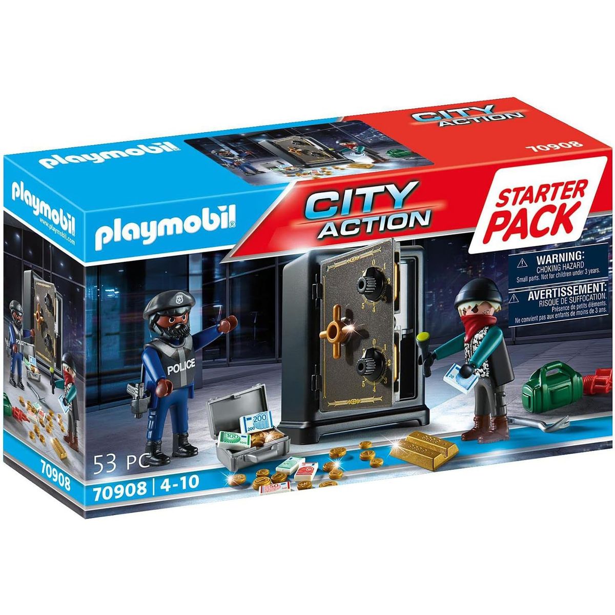 PLAYMOBIL - PLAYMOBIL STAR STARTER PACK BANK ROBBERY PM70908