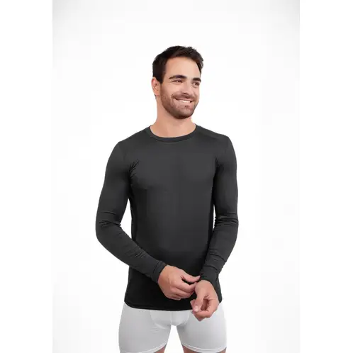 KAYSER - CAMISETA MANGA LARGA MICROFIBRA 40.20-NEG