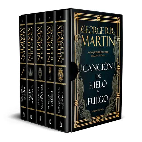 PENGUIN RANDOM HOUSE - Libro Estuche Canción De Hielo Y Fuego (Edición Limitada)