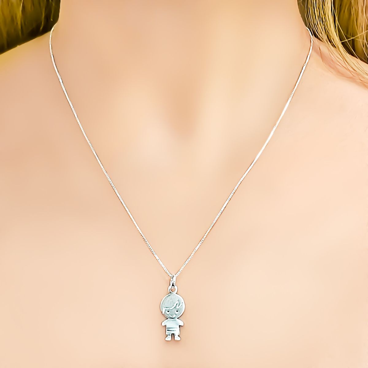 COGGIOLA - Collar Niño Plata Fina 925