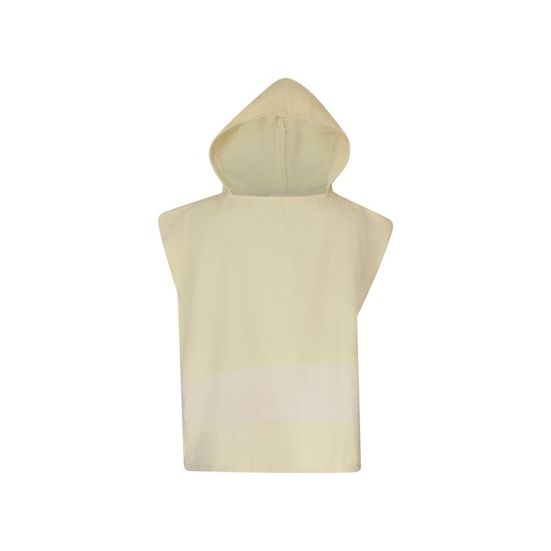TURKUAZ - Poncho toalla niño Mármara amarillo M