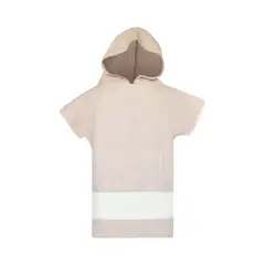 TURKUAZ - Poncho toalla niño Mármara camel M