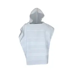 TURKUAZ - Poncho toalla niño Antalya gris M
