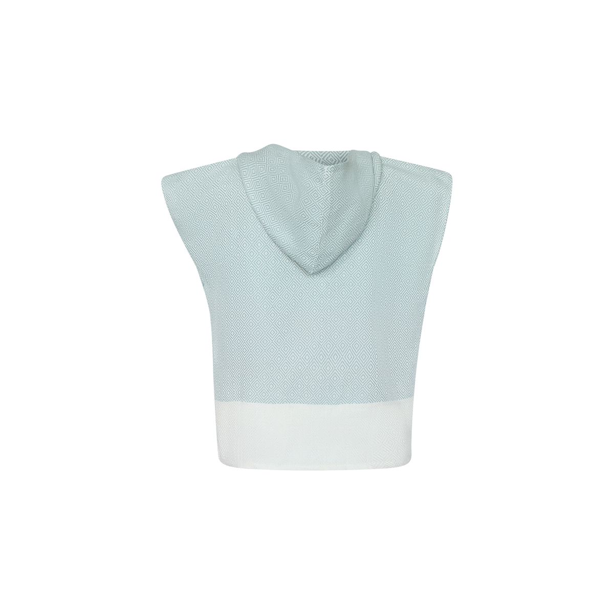 TURKUAZ - Poncho toalla algodón turco niño Mármara azul egeo S