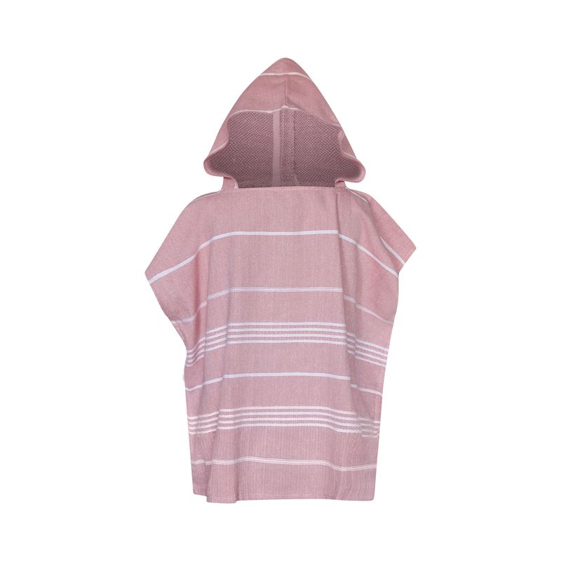 TURKUAZ - Poncho toalla niño Antalya coral M