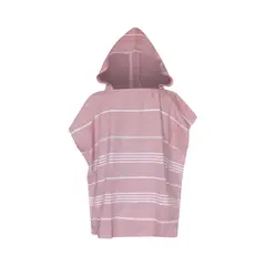 TURKUAZ - Poncho toalla niño Antalya coral S