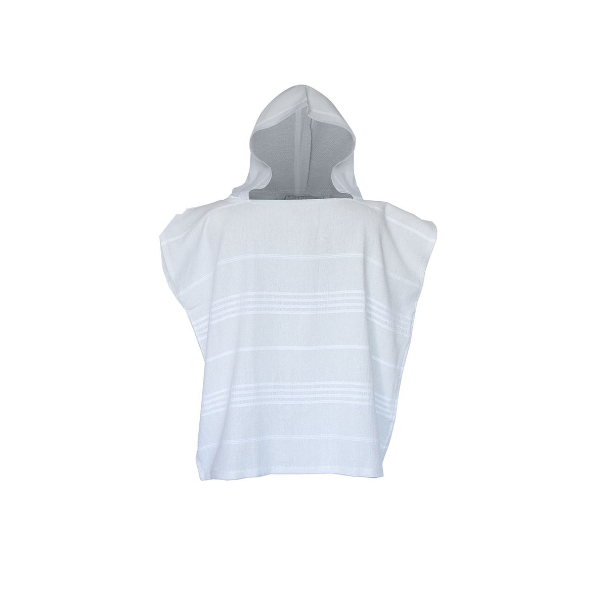 TURKUAZ - Poncho toalla algodón turco niño Antalya gris S