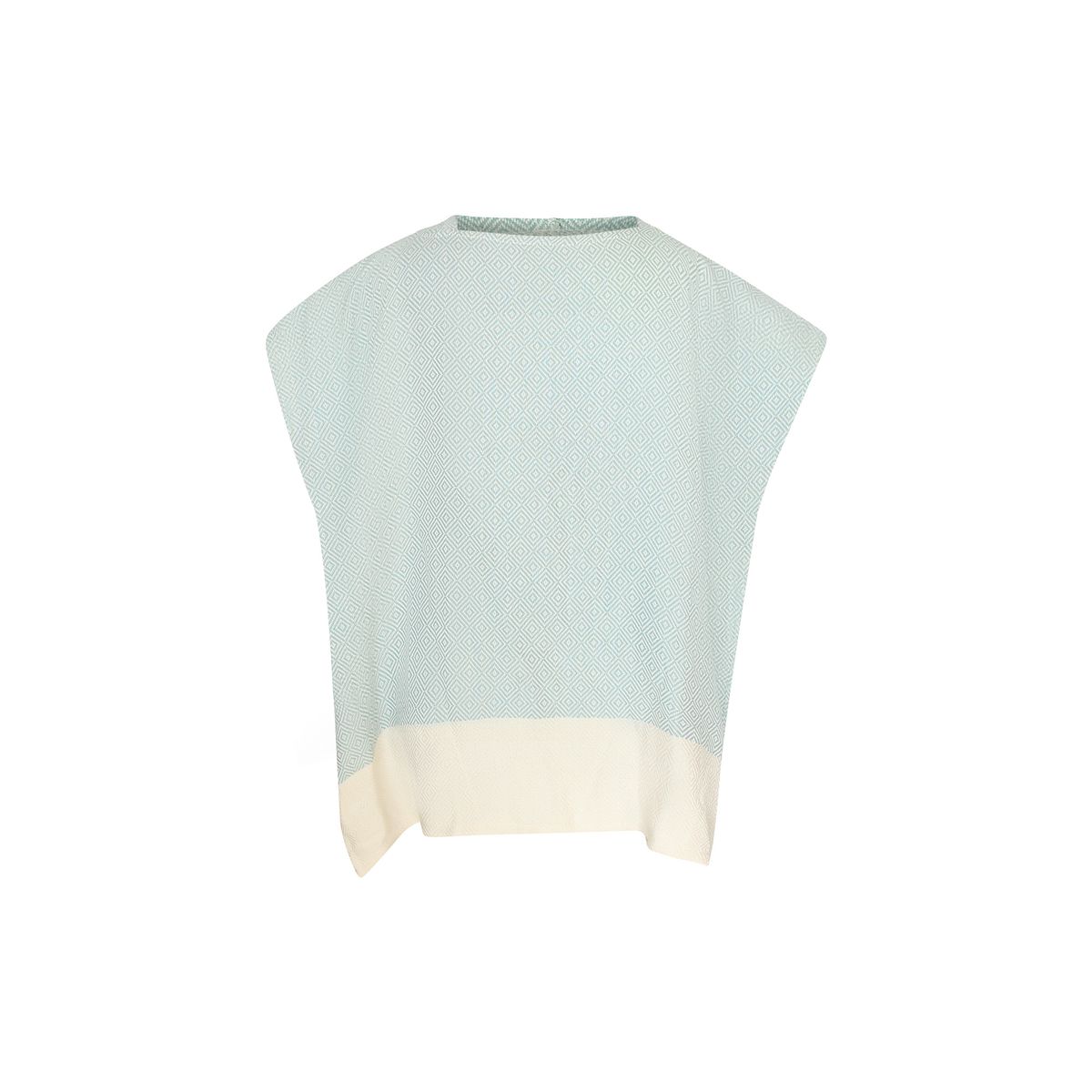 TURKUAZ - Poncho toalla algodón turco niño Mármara azul egeo M