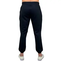 KONKO ACTIVE - Pantalon Buzo Jogger Relax Azul Hombre Algodón Deportivo Konko