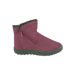 HERIEL - Bota Burdeos Impermeable Mujer