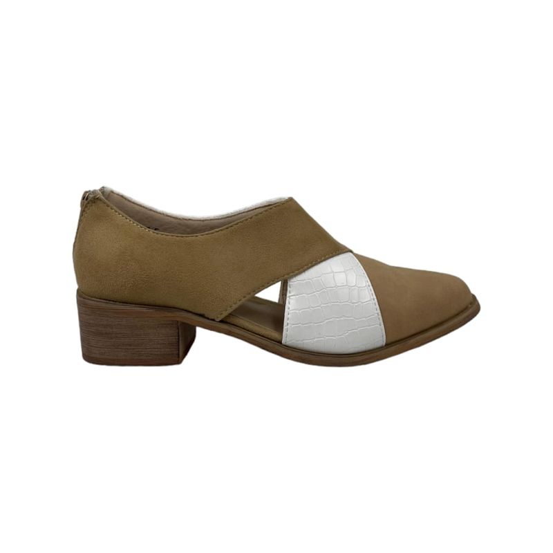 HERIEL - Zapato Bajo Beige Mujer
