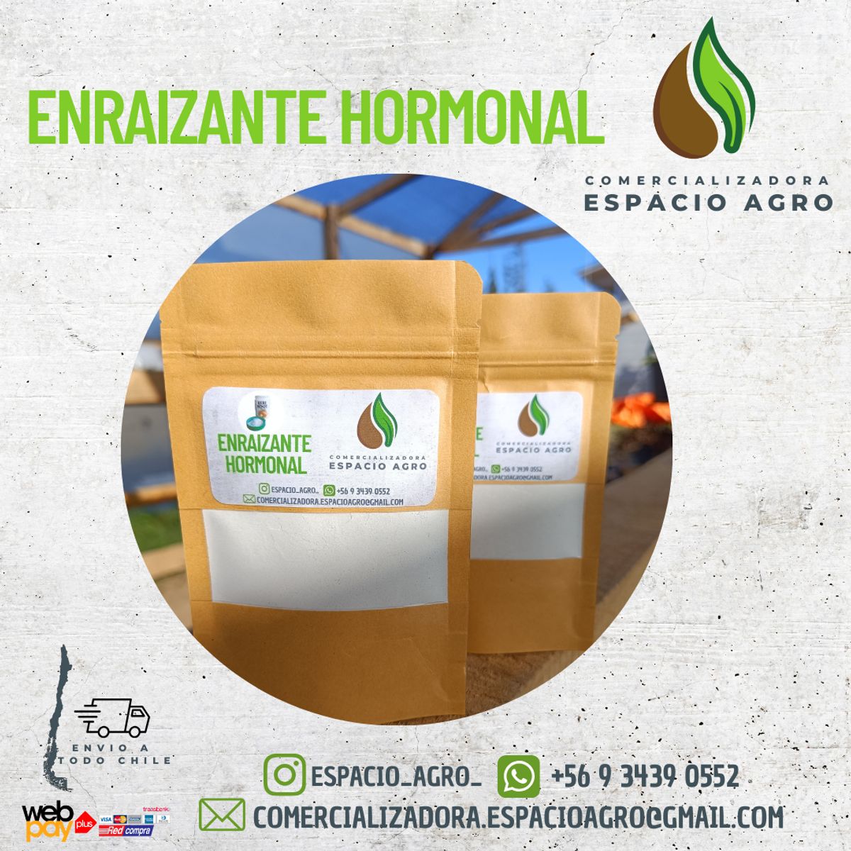1880 - Enraizante Keri Root 50 Grs Para Hortalizas Esquejes Y Mas