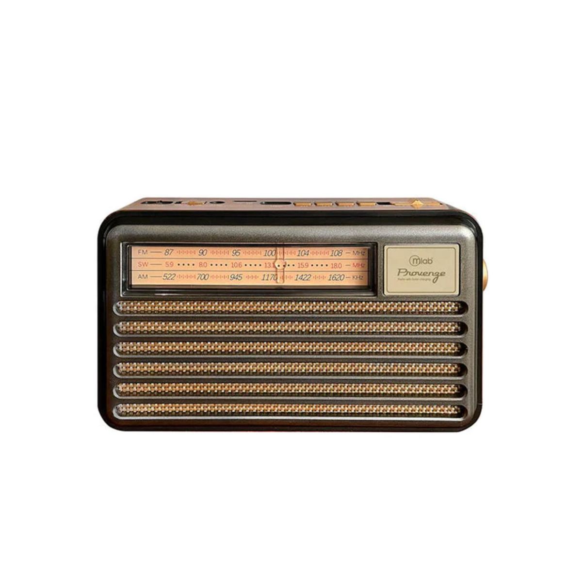 MLAB - Radio Parlante Bluetooth AUX USB FM AM SW Vintage