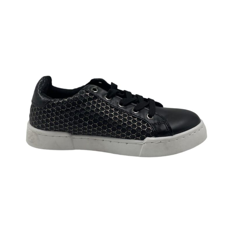 HERIEL - Zapatilla Negra Baja Mujer