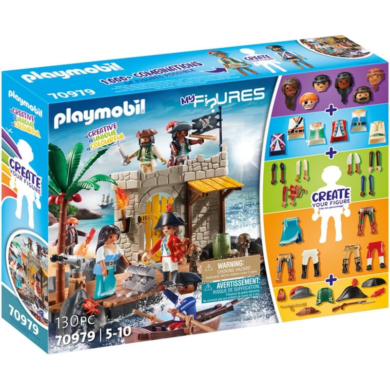 PLAYMOBIL - PLAYMOBIL MIS FIGURAS LA ISLA DE LOS PIRATAS PM70979