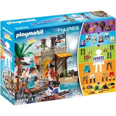 PLAYMOBIL - MIS FIGURAS LA ISLA DE LOS PIRATAS PM70979