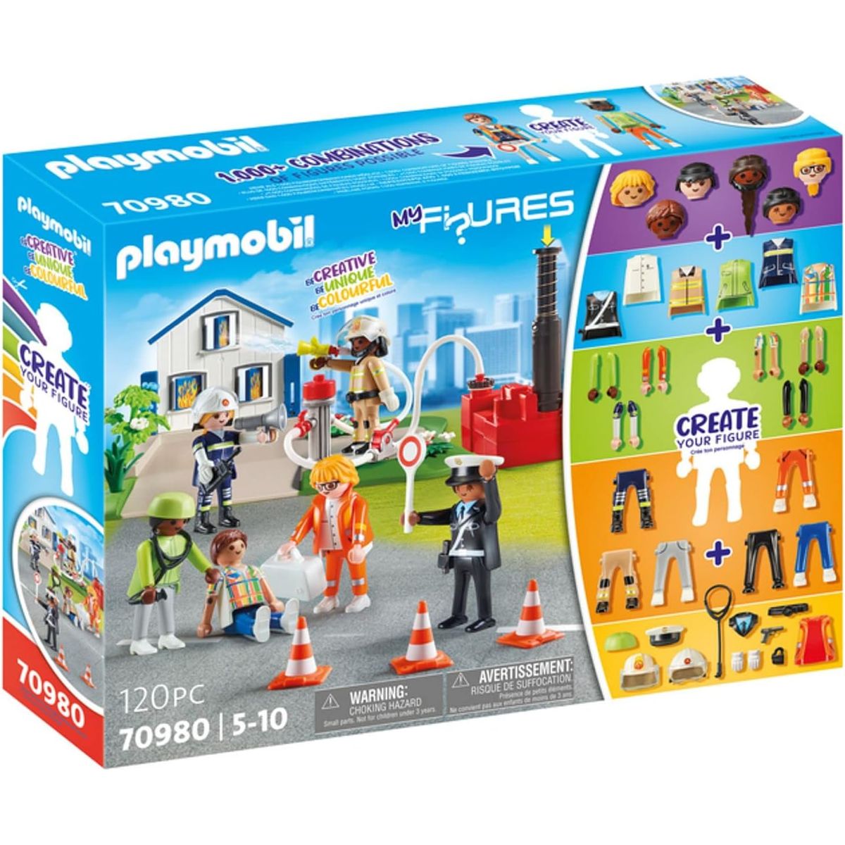 PLAYMOBIL - PLAYMOBIL MIS FIGURAS MISIÓN DE RESCATE PM70980