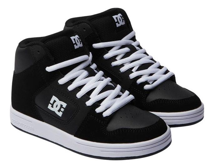 Zapatilla Niño Dc Manteca 4 Hi Negro