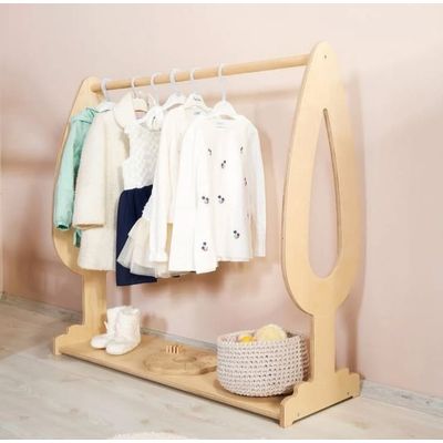 Imagen 2 del producto Perchero Madera Estilo Montessori